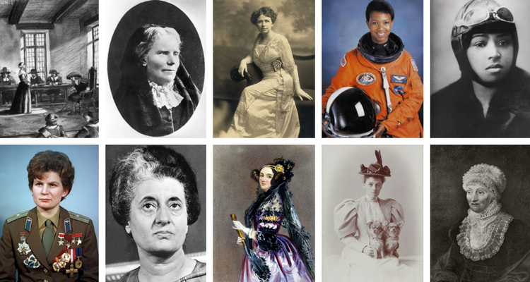Women who were first in their field
