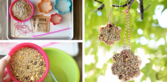 Easy Homemade Birdfeeder Craft