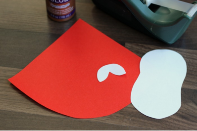 How to make a Santa cone craft with Little Passports step 1