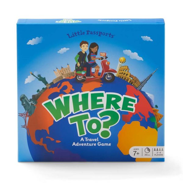 Where To? board game box cover