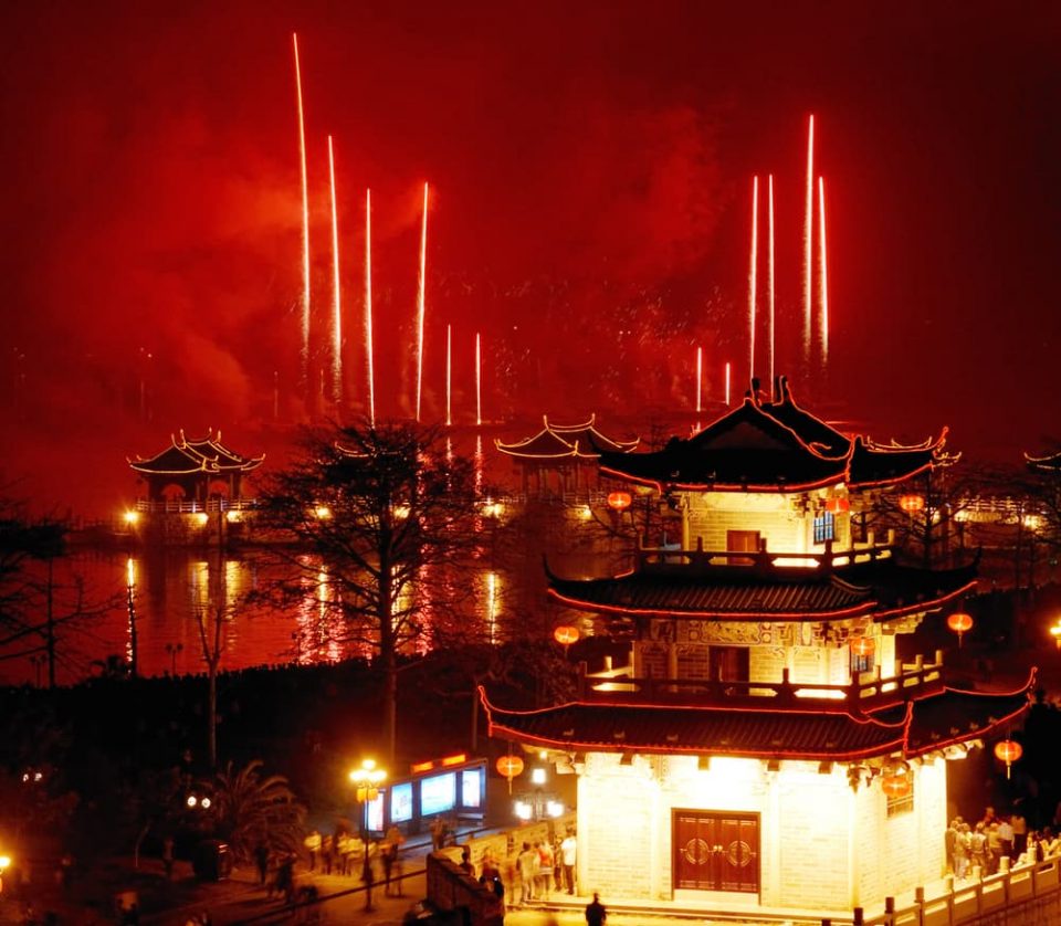 Chinese New Year fireworks