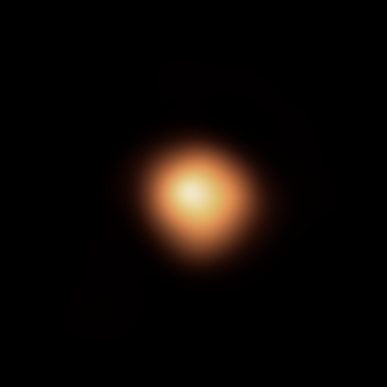 Image of the star Betelgeuse up close