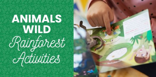 Animals Wild rainforest activities from Little Passports