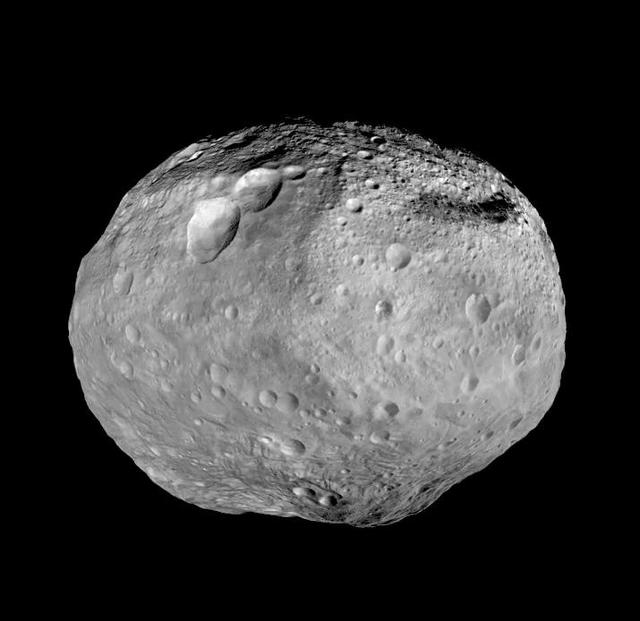 Asteroid Vesta, image taken by NASA's Dawn probe
